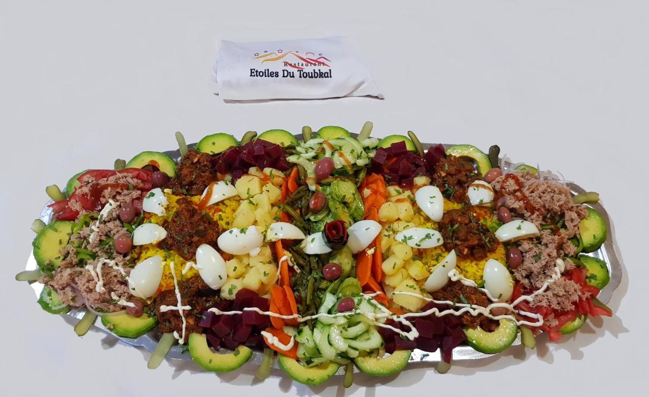 Hotel Restaurant Les Etoiles Du Toubkal Imlil  Eksteriør billede